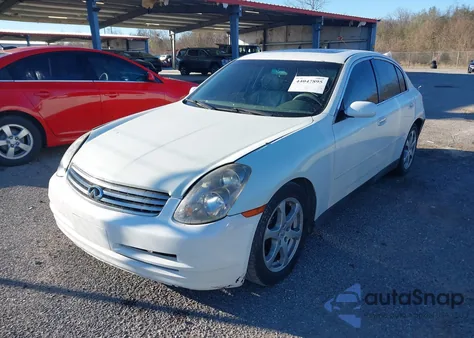 2004 Infiniti G35 from USA, damaged, VIN JNKCV51E54M104793